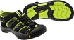 Sandały dziecięce Keen  Newport H2 K Black/Lime Green