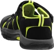 Sandały dziecięce Keen  Newport H2 K Black/Lime Green