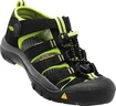 Sandały dziecięce Keen Newport H2 K Black/Lime Green