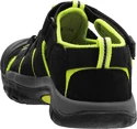 Sandały dziecięce Keen  Newport H2 K Black/Lime Green