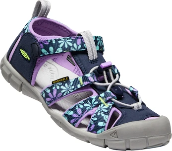 Sandały dziecięce Keen  Seacamp II CNX JR Black Iris/African Violet