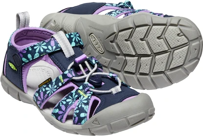 Sandały dziecięce Keen  Seacamp II CNX JR Black Iris/African Violet