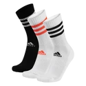 Skarpetki adidas  3-Stripes Cushioned Crew 3 PAck White