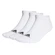 Skarpetki adidas  Cushioned Low-Cut Socks 3 Pairs White