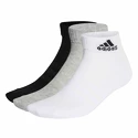 Skarpetki adidas  Cushioned Sportswear Ankle Socks 3 Pairs Grey/White/Black