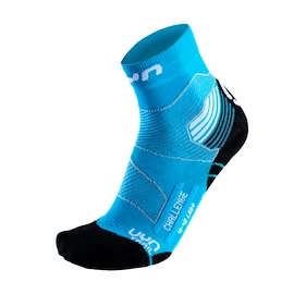 Skarpetki damskie UYN Run Trail Challenge turquoise/white