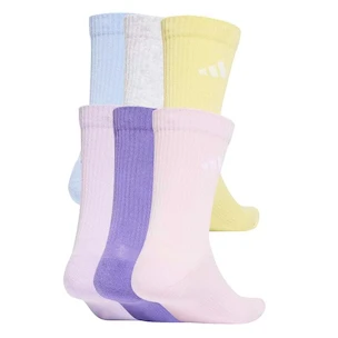 Skarpetki dziecięce adidas  Cushined Crew Violet Fusion 6 Pack