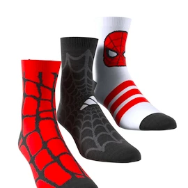 Skarpetki dziecięce adidas Marvel Kids Spiderman Socks 3 Pack