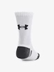 Skarpetki dziecięce Under Armour  Performance Cotton 3p Mid-WHT