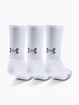 Skarpetki dziecięce Under Armour  Youth Crew-WHT