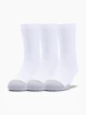 Skarpetki dziecięce Under Armour  Youth Crew-WHT
