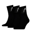 Skarpetki Head  Tennis Club Short Crew Black (3 Pack)