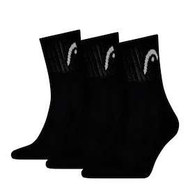 Skarpetki Head Tennis Club Short Crew Black (3 Pack)