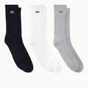 Skarpetki Lacoste  Core Performance Socks Silver/White/Black