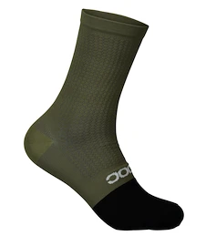 Skarpetki rowerowe POC Flair Mid Epidote Green/Uranium Black