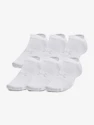 Skarpetki Under Armour  Essential No Show 6pk-WHT
