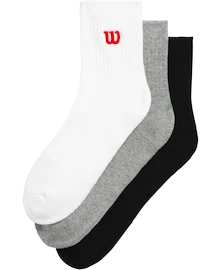 Skarpetki Wilson Quarter Top Sock 3 Pack Multicolor