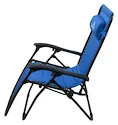 Składane krzesło Cattara  kempingové polohovací LIVORNO modré