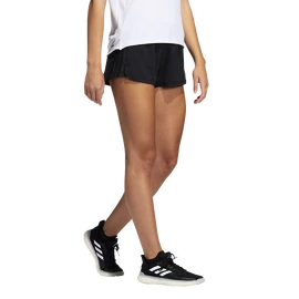 Spodenki damskie adidas Pacer 3-Stripes Woven Heather Shorts Black