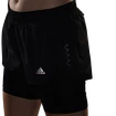 Spodenki damskie adidas  Run Fast 2in1 Shorts Black