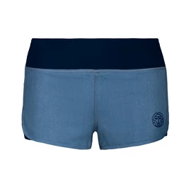 Spodenki damskie BIDI BADU Hulda Jeans Tech 2in1 Shorts Dark Blue