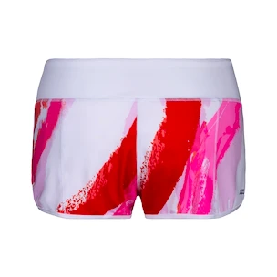 Spodenki damskie BIDI BADU  Hulda Tech 2 In 1 Shorts White/Red