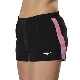 Spodenki damskie Mizuno Aero 2.5 Short Black/Wild Orchid