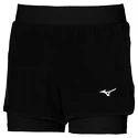 Spodenki damskie Mizuno  ER 2in1 Short Black