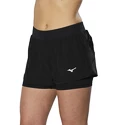 Spodenki damskie Mizuno  ER 2in1 Short Black