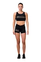 Spodenki damskie Nebbia Intense Gold Print 828 black XS