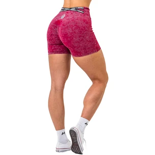 Spodenki damskie Nebbia NEBBIA x OLYMPIA Washed High Waisted Leggings Shorts HERITAGE 780 red
