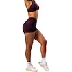 Spodenki damskie Nebbia STRONG BEAUTY V-shaping Belt Shorts 428 dark red