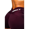 Spodenki damskie Nebbia STRONG BEAUTY V-shaping Belt Shorts 428 dark red