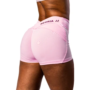 Spodenki damskie Nebbia STRONG BEAUTY V-shaping Belt Shorts 428 pink