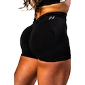 Spodenki damskie Nebbia TOTALLY SEAMLESS High Waisted Push-Up Shorts 304 black