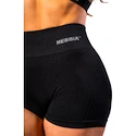 Spodenki damskie Nebbia TOTALLY SEAMLESS High Waisted Push-Up Shorts 304 black