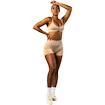 Spodenki damskie Nebbia TOTALLY SEAMLESS High Waisted Push-Up Shorts 304 cream