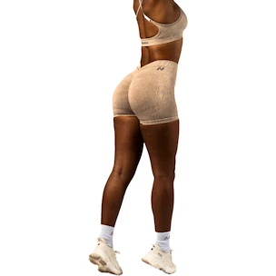 Spodenki damskie Nebbia TOTALLY SEAMLESS High Waisted Push-Up Shorts 304 cream
