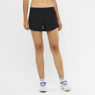 Spodenki damskie Salomon Cross Rebel 4" Short Black