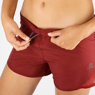 Spodenki damskie Salomon Cross Rebel 4" Short Cabernet XL