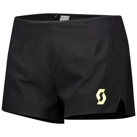 Spodenki damskie Scott Split Shorts RC Run Black/Yellow