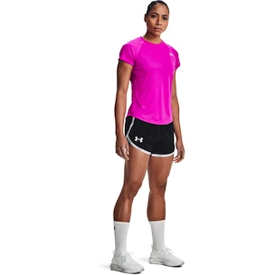 Spodenki damskie Under Armour  Fly By 2.0 Brand Short-BLK