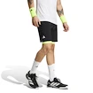 Spodenki męskie adidas  Club 2In1 Short Black/Lucid Lemon