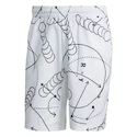 Spodenki męskie adidas  Club Graphic Short White