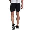 Spodenki męskie adidas  Designed 4 Run 2in1 Shorts Black