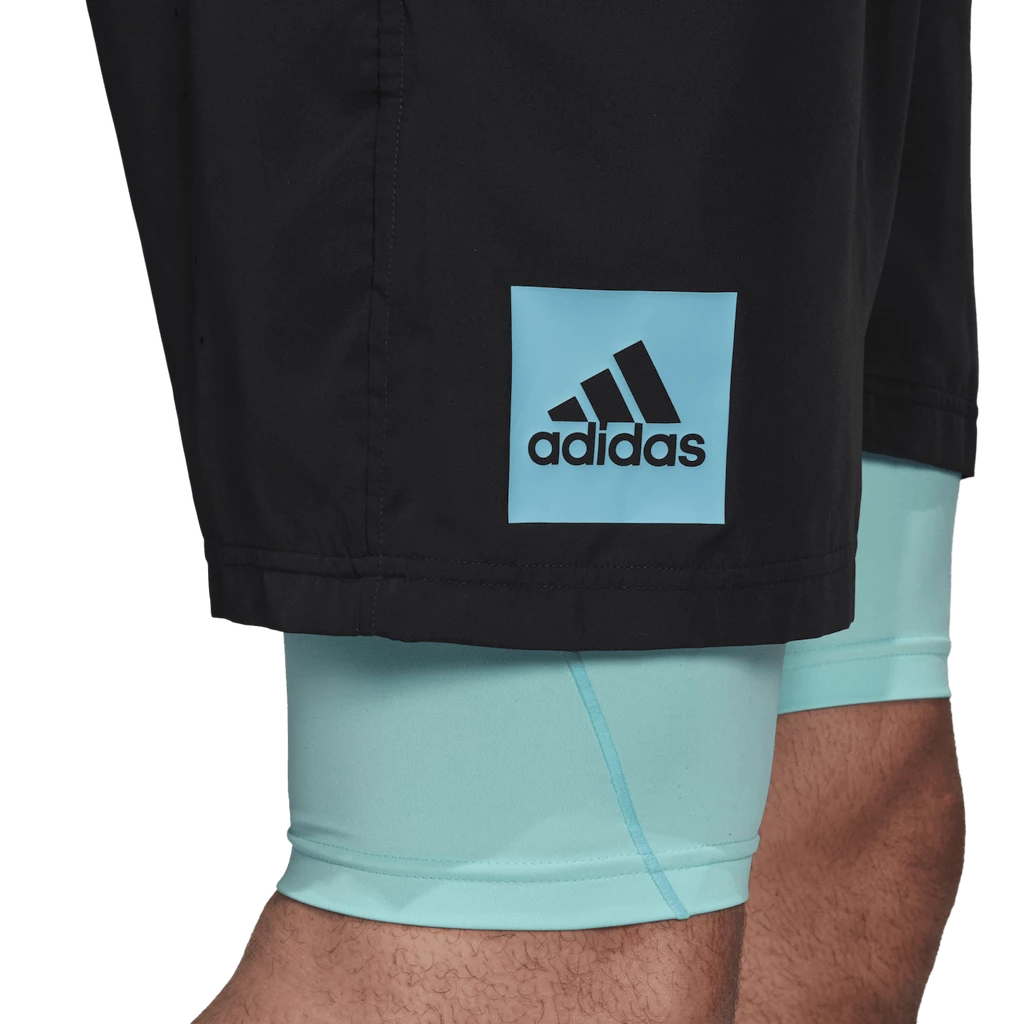 Spodenki męskie adidas  Paris 2 in 1 Short Carbon