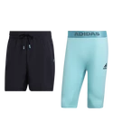 Spodenki męskie adidas  Paris 2 in 1 Short Carbon