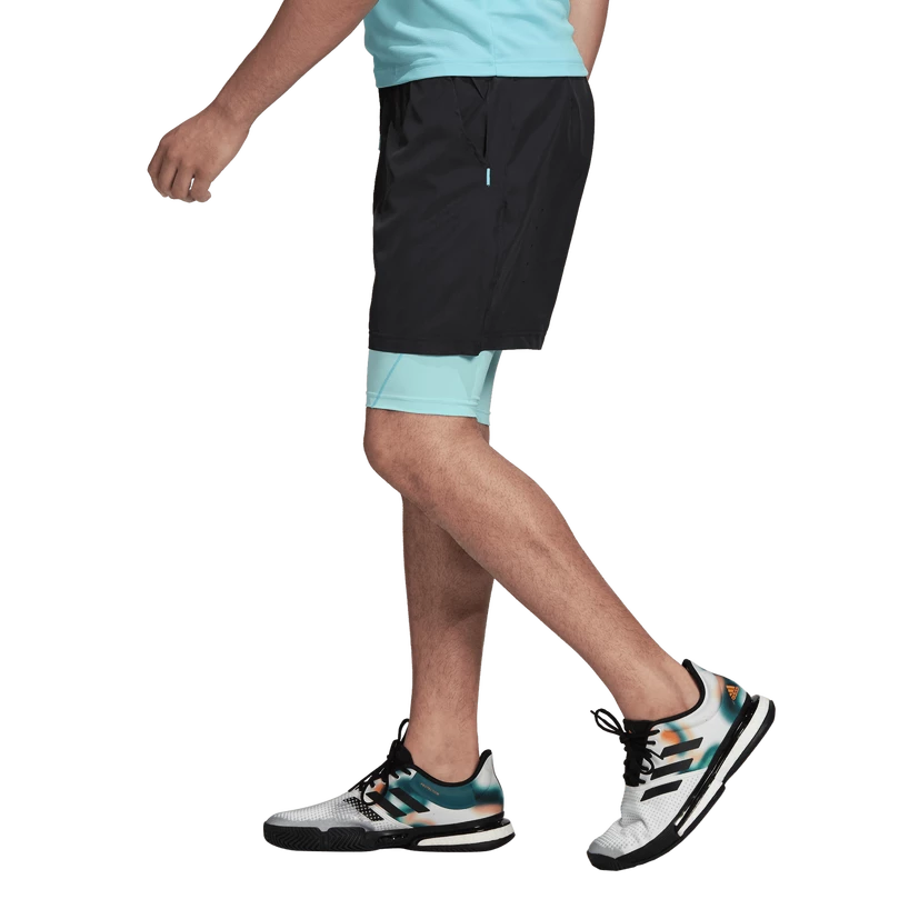 Spodenki męskie adidas  Paris 2 in 1 Short Carbon XXL