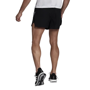 Spodenki męskie adidas  Run Fast Reflective Split Shorts Black