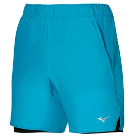 Spodenki męskie Mizuno Core 7.5 2in1 Short Algiers Blue